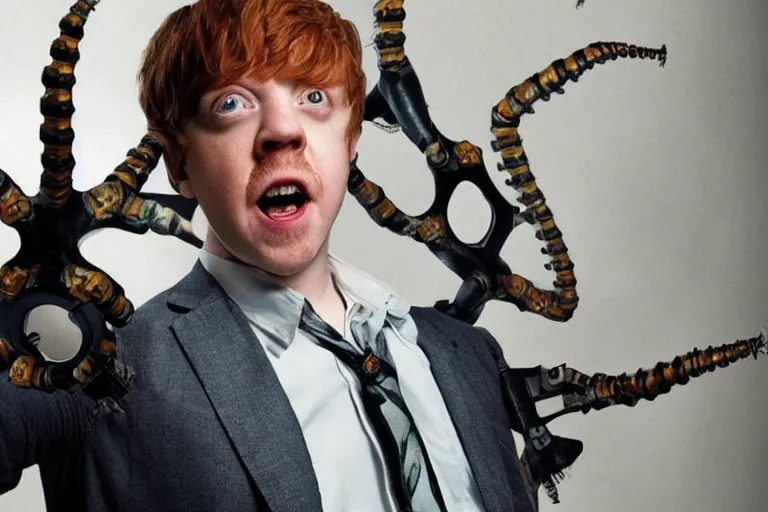 Image similar to Rupert Grint as Dr Octopus