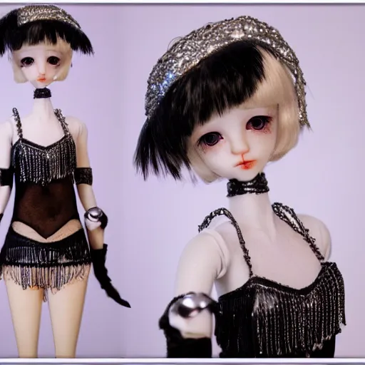 Prompt: bjd flapper