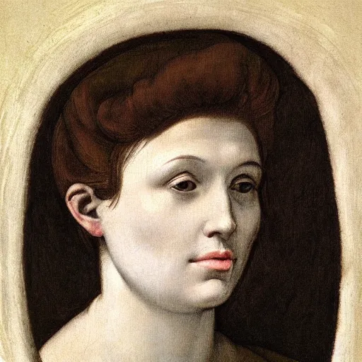 Image similar to Female Portrait, by Michelangelo.