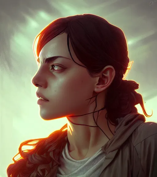 Prompt: symmetry ( clementine from the walking dead portrait ) ultra detailed, intricate, anime, dynamic lighting, digital art, digital painting, art station, wlop, sharp focus, illustration, art by artgerm and greg rutkowski and alphonse mucha