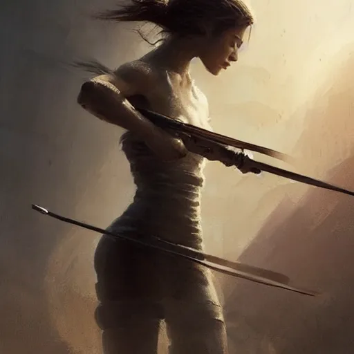 Image similar to a highly detailed epic cinematic concept art CG render digital painting artwork: Alicia Vikander. By Greg Rutkowski, Ilya Kuvshinov, WLOP, Stanley Artgerm Lau, Ruan Jia and Fenghua Zhong, trending on ArtStation, subtle muted cinematic colors, made in Maya, Blender and Photoshop, octane render, excellent composition, cinematic atmosphere, dynamic dramatic cinematic lighting, precise correct anatomy, aesthetic, very inspirational, arthouse