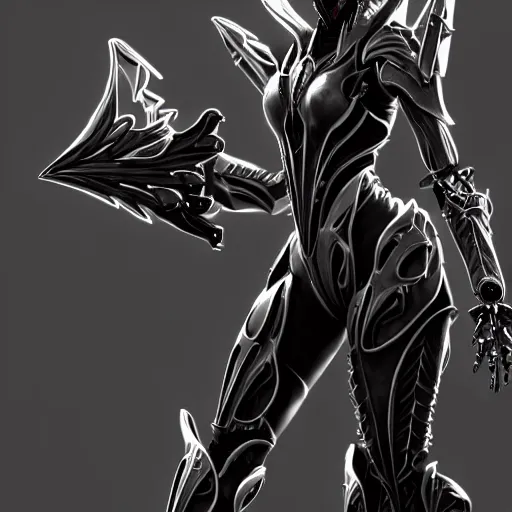 Prompt: highly detailed exquisite fanart, of a beautiful female warframe, but as an anthropomorphic robot dragon, matte black metal armor, close-up shot, epic cinematic shot, professional digital art, high end digital art, singular, realistic, captura, DeviantArt, artstation, Furaffinity, 8k HD render