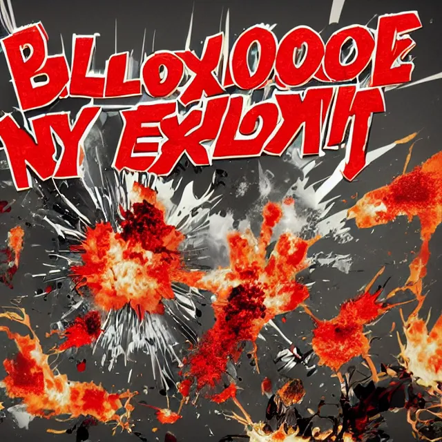 Image similar to bloody explosion