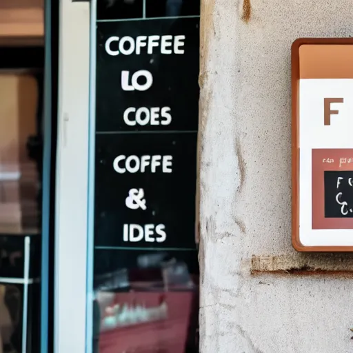 Image similar to coffee sign, XF IQ4, f/1.4, ISO 200, 1/160s, 8K, RAW, unedited, symmetrical balance, in-frame, Facial Retouch