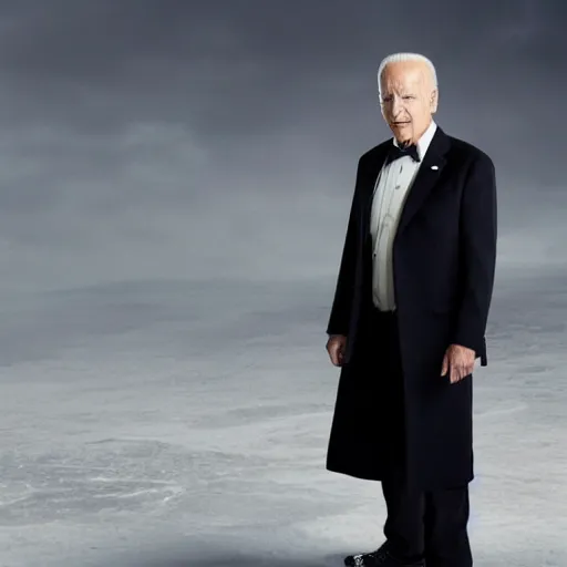 Prompt: first promo stills of Darth Biden released