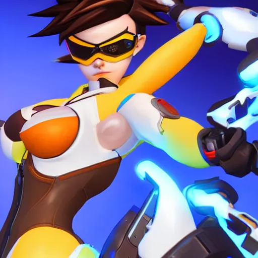 Image similar to tracer from overwatch r 3 4