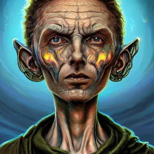 Image similar to a portrait of a beautiful Morty from the televsion show Rick and Morty, sci-fi concept art by giger and beksinski and szukalski and wlop and pete mohrbacher, digital art, highly detailed, intricate, sci-fi, sharp focus, Trending on Artstation HQ, deviantart, unreal engine 5, 4K UHD image