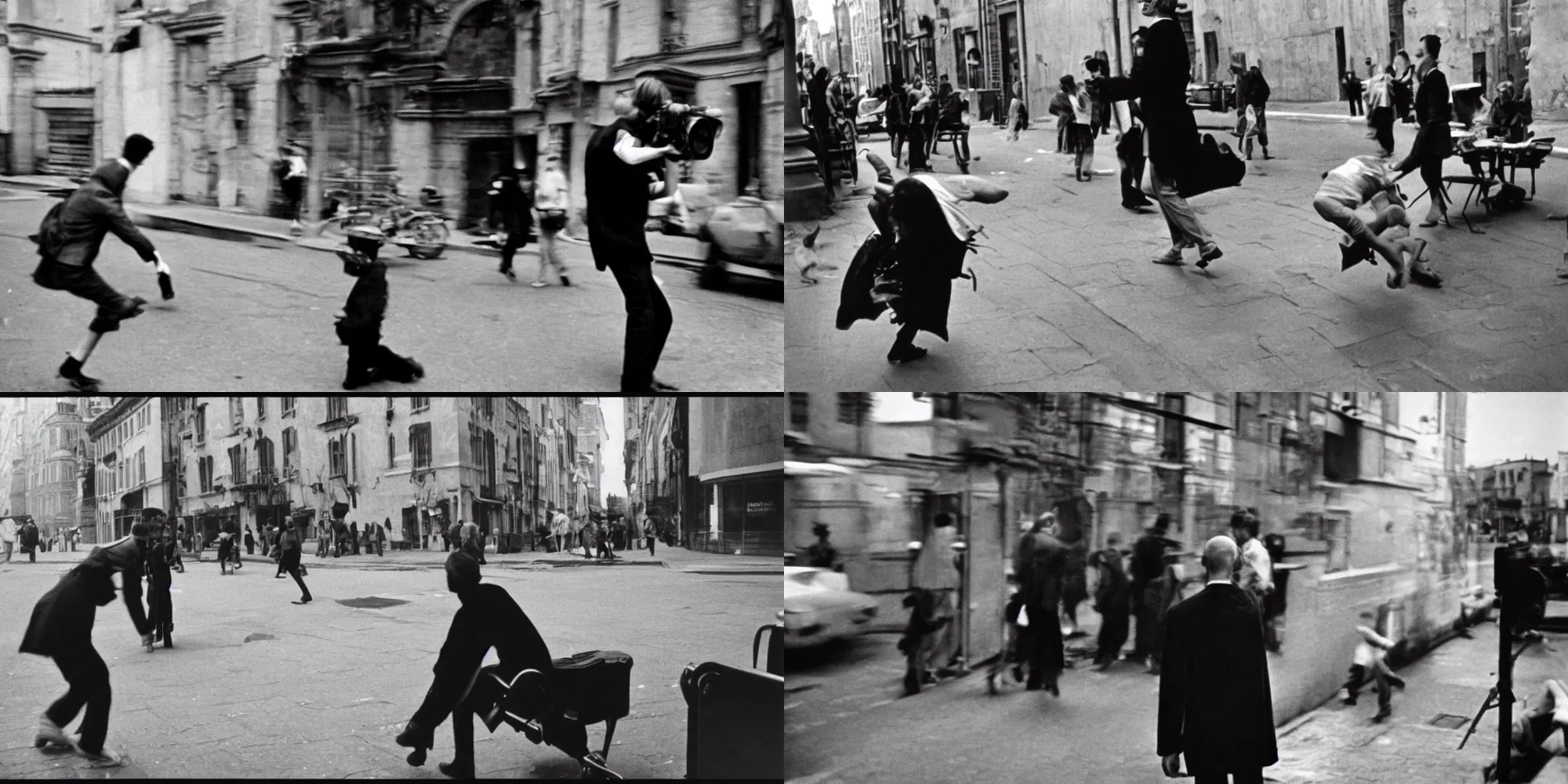 Prompt: A decisive moment, taken on a Leica camera by Henri Cartier-Bresson