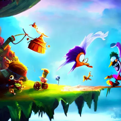 Rayman Legends Concept Art