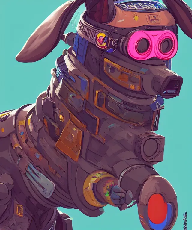 Prompt: a portrait of an anthropomorphic cyberpunk dachshund dog, ninja cyberpunk!, fantasy, elegant, digital painting, artstation, concept art, matte, sharp focus, illustration, art by josan gonzalez