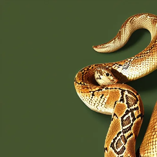 Image similar to the snake eating its own tail