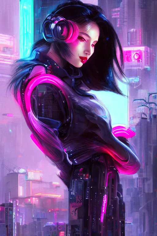 Prompt: portrait futuristic hot cyberpunk young female rouge, in futuristic stormy heavy snowy tokyo rooftop cyberpunk night, ssci-fi, fantasy, intricate, very very beautiful, elegant, neon light, highly detailed, digital painting, concept art, human anatomy, soft light, hdri, smooth, sharp focus, illustration, art by tian zi and craig mullins and WLOP and alphonse mucha