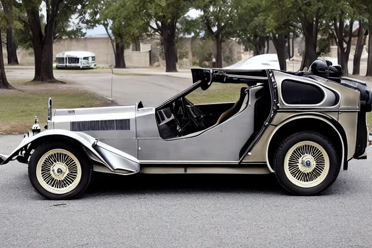 Image similar to 1 9 2 2 delorean