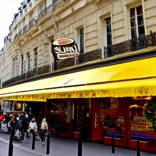 Image similar to the corndog subway in paris