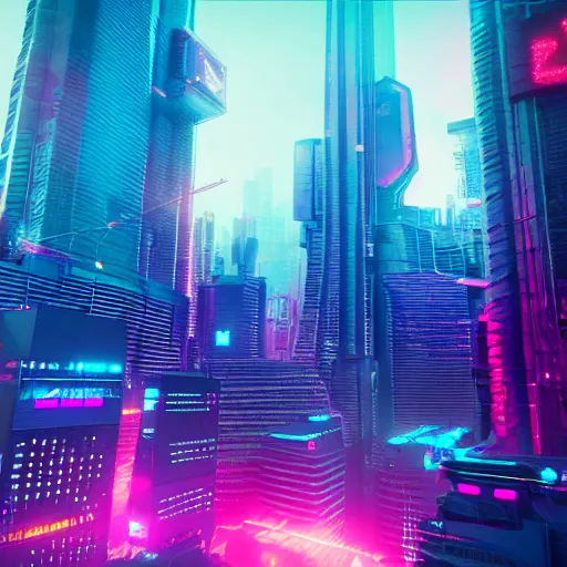 Prompt: synthwave neon megacity in space, cinematic, highly detailed, photograph, scifi, micro detail, octane render, physically based rendering, insane details, photorealism, fantasy, 8 k, cgsociety