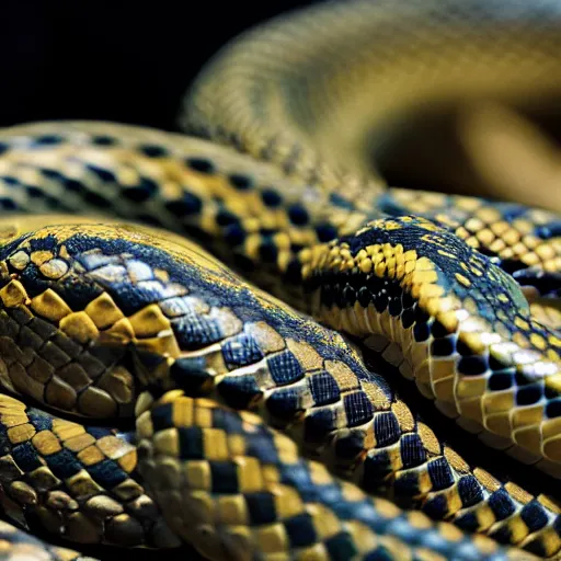 Image similar to snakes with human traits