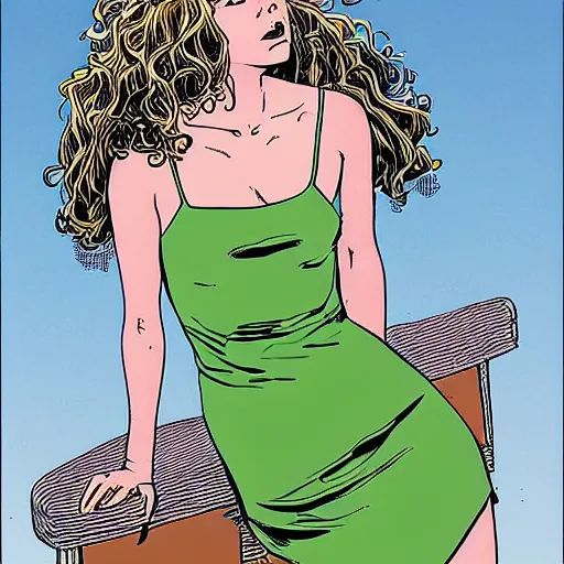 Image similar to by terry moore.