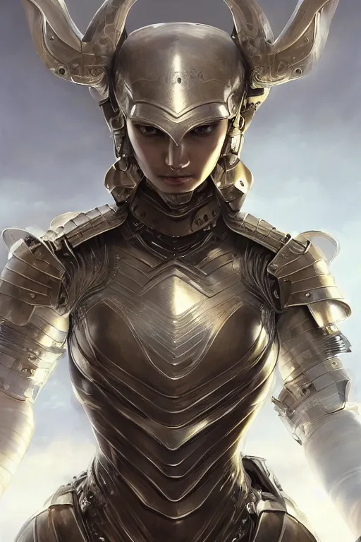 Image similar to a masterpiece ultrarealistic ultradetailed portrait of a very beautiful girl in a battle armour, medium shot, intricate, elegant, by stanley artgerm lau, wlop, rossdraws, james jean, andrei riabovitchev, marc simonetti, light by julie bell, porcelain skin. global illumination, vfx