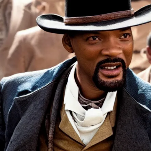 Image similar to will smith in the movie django unchained