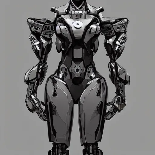 Prompt: a mecha version of a african woman, no irises, very symmetrical face, highly detailed, widow maker, by vitaly bulgarov, by yoji shinkawa, by joss nizzi, by ben procter, by steve jung, metal gear solid, transformers cinematic universe, conceptartworld, pinterest, artstation, unreal engine