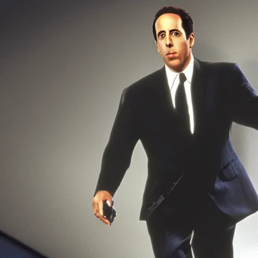 Image similar to Jerry Seinfeld in Goldeneye N64