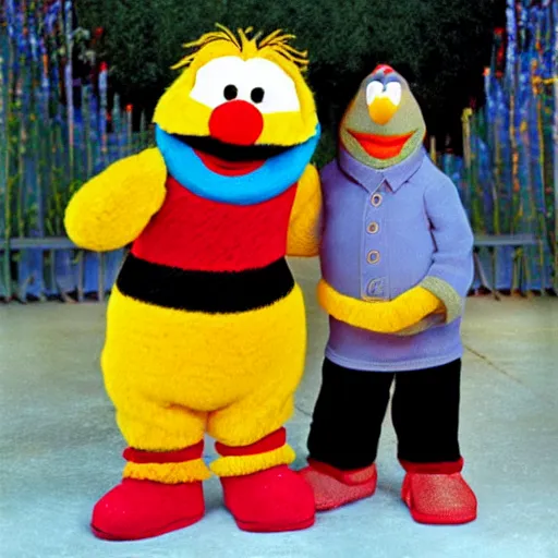 Prompt: ernie and bert