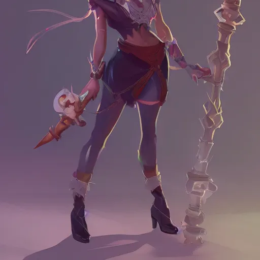 Image similar to concept art for a magic mechanic, character design, artstation trending, spritesheet, wlop, rossdraws,