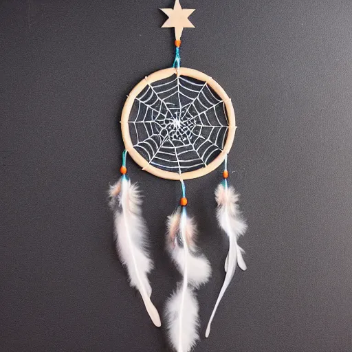 Image similar to dream catcher spider web