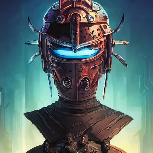 Image similar to cyberpunk viking helmet mask warrior goddess robot ninja fantasy, art gta 5 cover, official fanart behance hd artstation by jesper ejsing, by rhads, makoto shinkai and lois van baarle, ilya kuvshinov, ossdraws