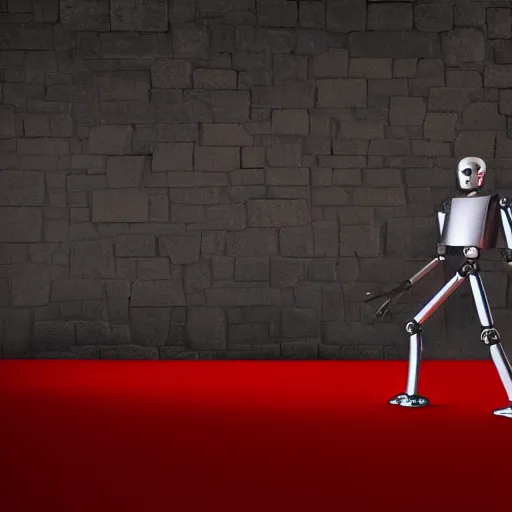 Prompt: hyperrealistic!! Robot actor Walking the Red Carpet, photoshoot, Canon, 8K