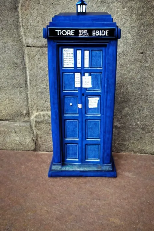 Prompt: TARDIS 📷🕑🕘🕝