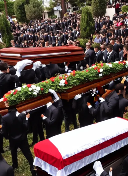 Image similar to mario's funeral