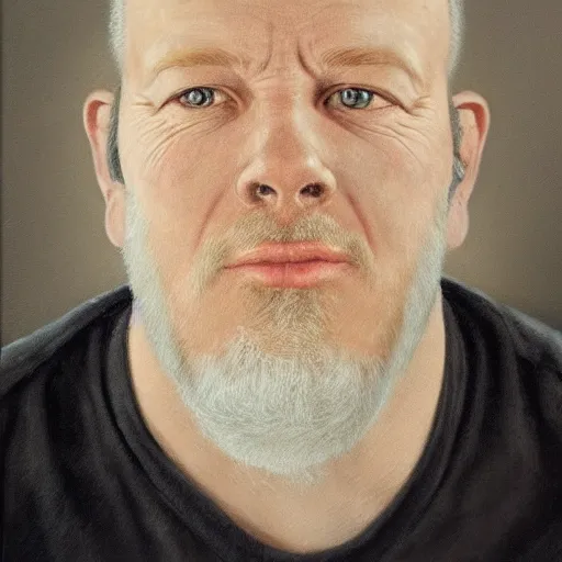 Image similar to detailed hyper - realistic portrait of darby o ’ gill