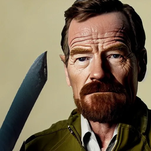 Image similar to Bryan Cranston as Gordon Freeman, photo