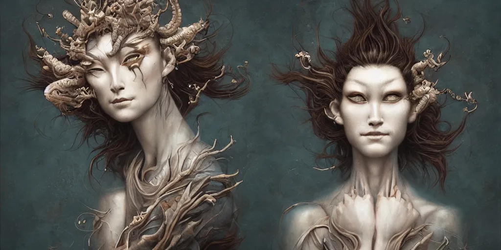 Image similar to ultra realistic, beautiful athlete wearing a kimono, in the style of peter mohrbacher by weta digital and beth cavener, high face symmetry, intricate, masterpiece, award winning, high face symmetry, intricate