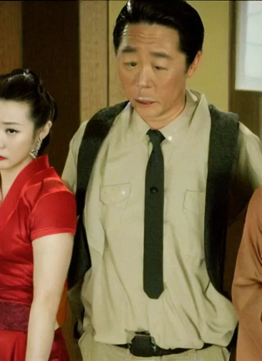 Image similar to Still frame from scene from the Twin Peaks Japanese soap opera