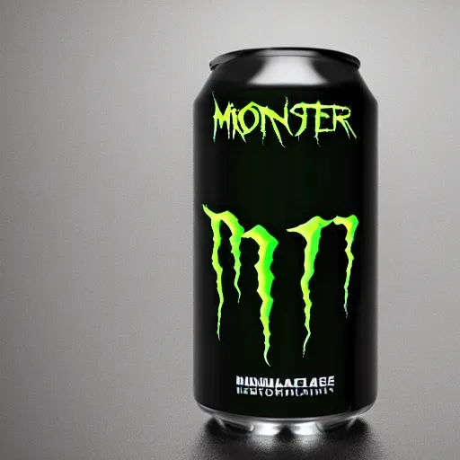 Image similar to new monster energy design, photorealism, 4k, octane render, ultra quality