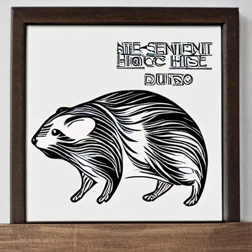 Image similar to art deco disco hamster