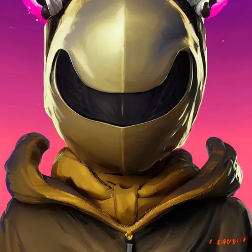 Image similar to baby Angel, baby cherub,wearing angel halo, ski mask, balaclava, face covered, wearing angel halo covered face, orange hoodie, hip hop, multiple golden necklaces, fantasy art apex fortnite Video game icon, 2d game art gta5 cover , official fanart behance hd artstation by Jesper Ejsing, by RHADS, Makoto Shinkai and Lois van baarle, ilya kuvshinov, rossdraws