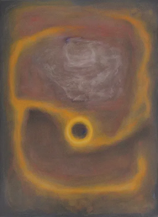 Image similar to biomechanical talisman of solemn void eclipse storm by maggi mcdonald, mark rothko, sabina klein