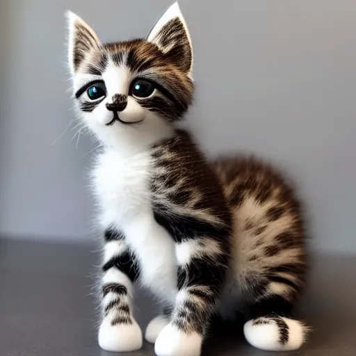 Image similar to kitten stuffed animal