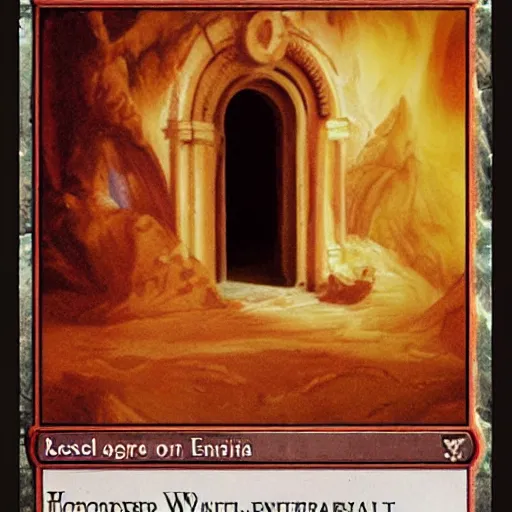 Image similar to doorway to the eternal