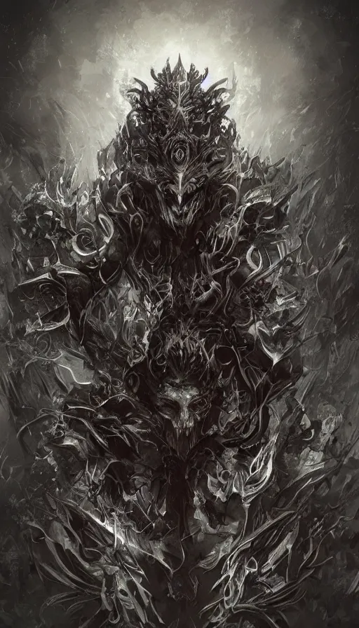 Image similar to artwork in the style of nekro