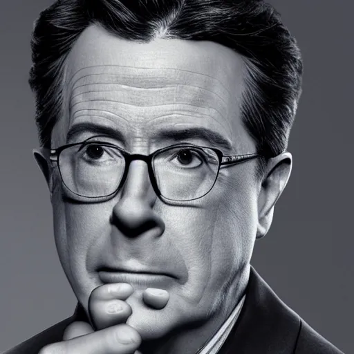 Prompt: stephen colbert face inside!!!! a clear beer bottle!!!!!, 8 k, ultra realistic details