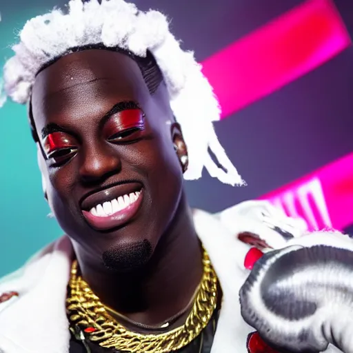 Prompt: lil yachty, as a character in tekken