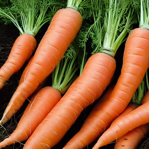 Image similar to how carrots grow