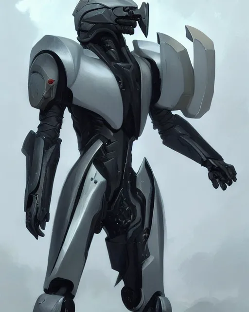 Image similar to smooth sleek pearlescent black wraithbone powerarmor, by greg rutkowski and mark brookes and jim burns and tom bagshaw and magali villeneuve, trending on artstation