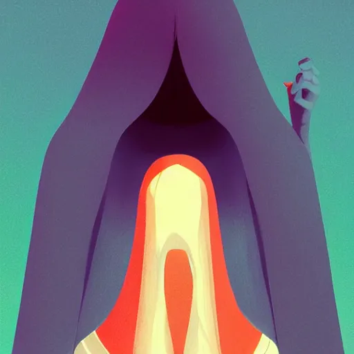 Prompt: “a marvelous portrait of a hooded girl by Christopher Balaskas”