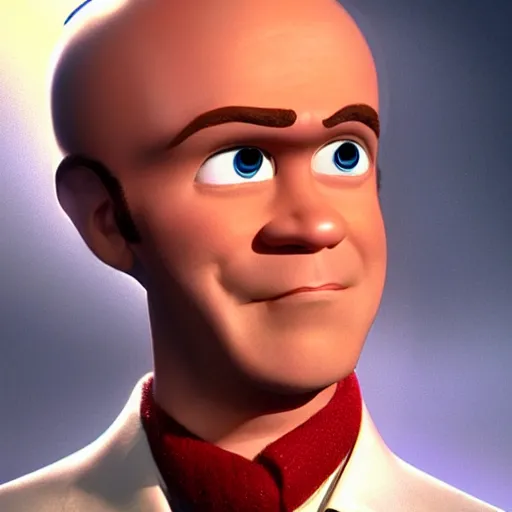 Image similar to will Ferrell in megamind