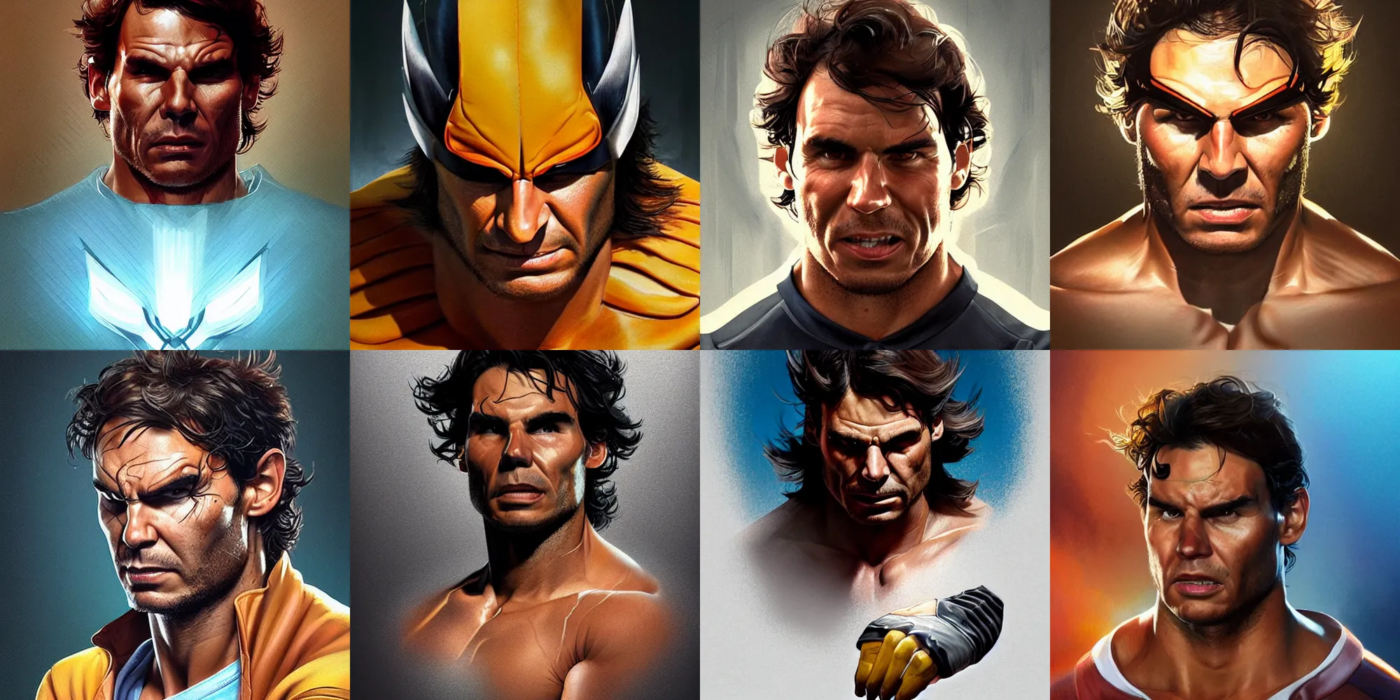 henry cavill as wolverine, character concept, marvel, Stable Diffusion